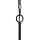All The Rages Lalia Home 21" Restoration Bronze 5-Light Classic Contemporary Clear Glass & Metal Pendant Light
