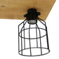 All The Rages Lalia Home 32" Light Wood 4-Light Farmhouse Beam Pendant Light