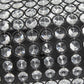 All The Rages Lalia Home 8" Black Modern Crystal & Metal Wall Sconce