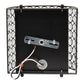 All The Rages Lalia Home 8" Black Modern Crystal & Metal Wall Sconce