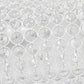 All The Rages Lalia Home 8" White Modern Crystal & Metal Wall Sconce