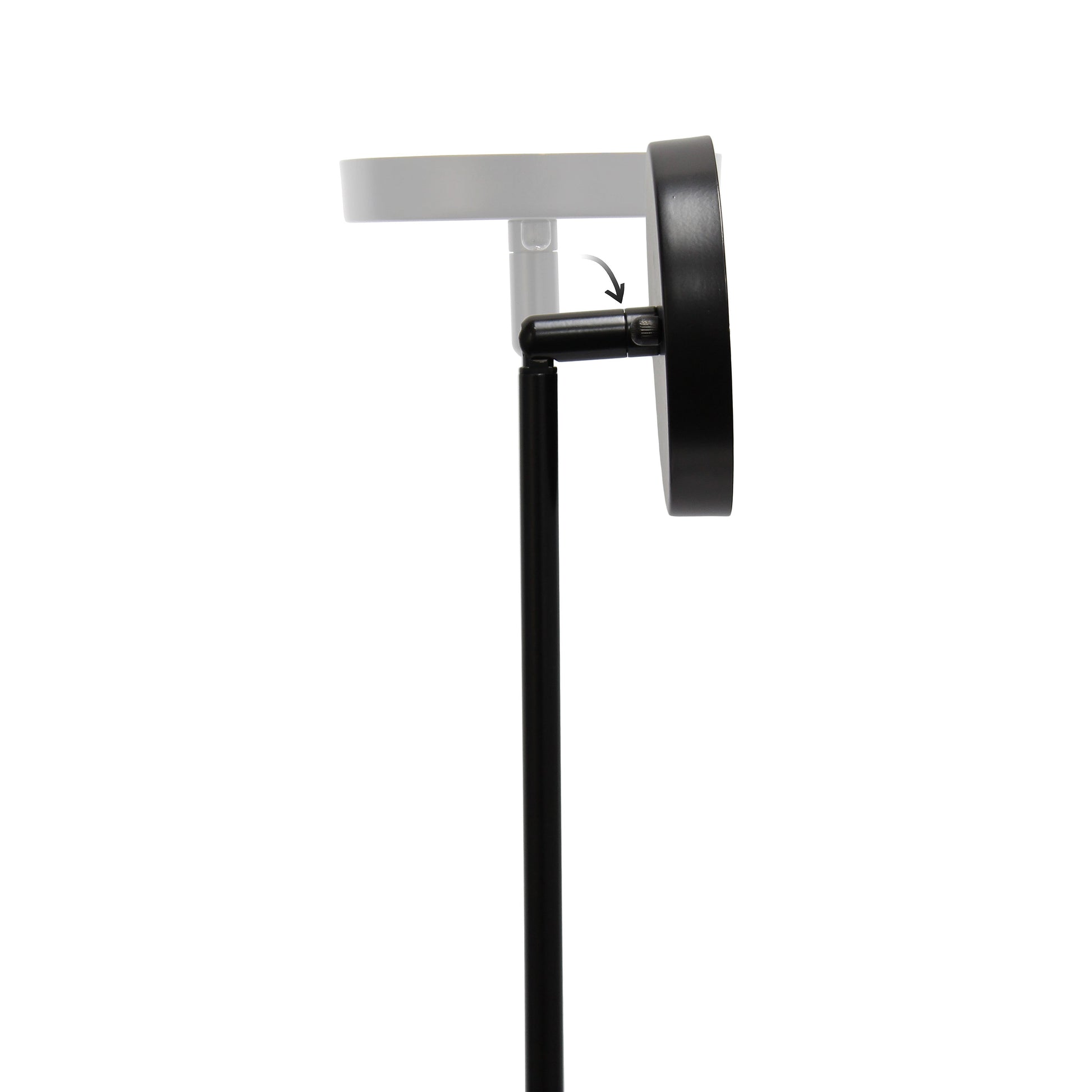 All The Rages Lalia Home 9" Black Farmhouse Adjustable Hanging Cylindrical Clear Glass Pendant With Metal Accents