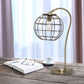 All The Rages Lalia Home Antique Brass Arched Metal Cage Table Lamp
