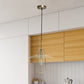 All The Rages Lalia Home Antique Brass Elongated Metal Pendant Light