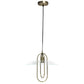 All The Rages Lalia Home Antique Brass Elongated Metal Pendant Light
