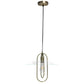 All The Rages Lalia Home Antique Brass Elongated Metal Pendant Light
