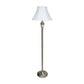 All The Rages Lalia Home Antique Brass Perennial Roma Classic Table & Floor Lamp Set With White Empire Fabric Shades