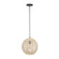 All The Rages Lalia Home Ball Shaped Rattan Pendant
