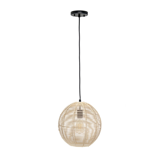 All The Rages Lalia Home Ball Shaped Rattan Pendant