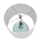 All The Rages Lalia Home Bayside Horizon Table Lamp In Aqua, Brown & White