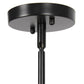 All The Rages Lalia Home Black 7" Ironhouse Industrial Decorative Metal Caged Mini Pendant Light