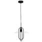All The Rages Lalia Home Black Elongated Metal Pendant Light