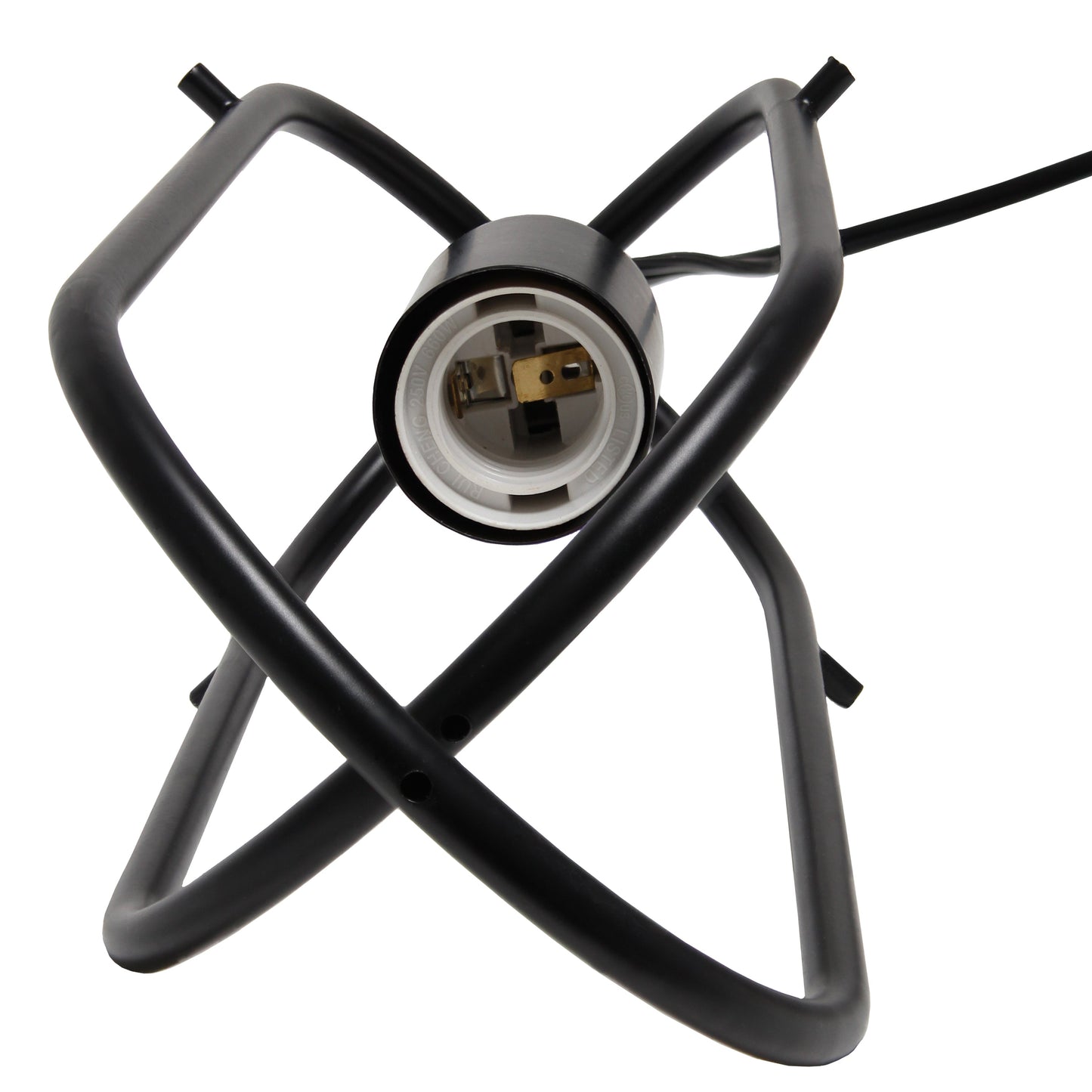 All The Rages Lalia Home Black Elongated Metal Pendant Light
