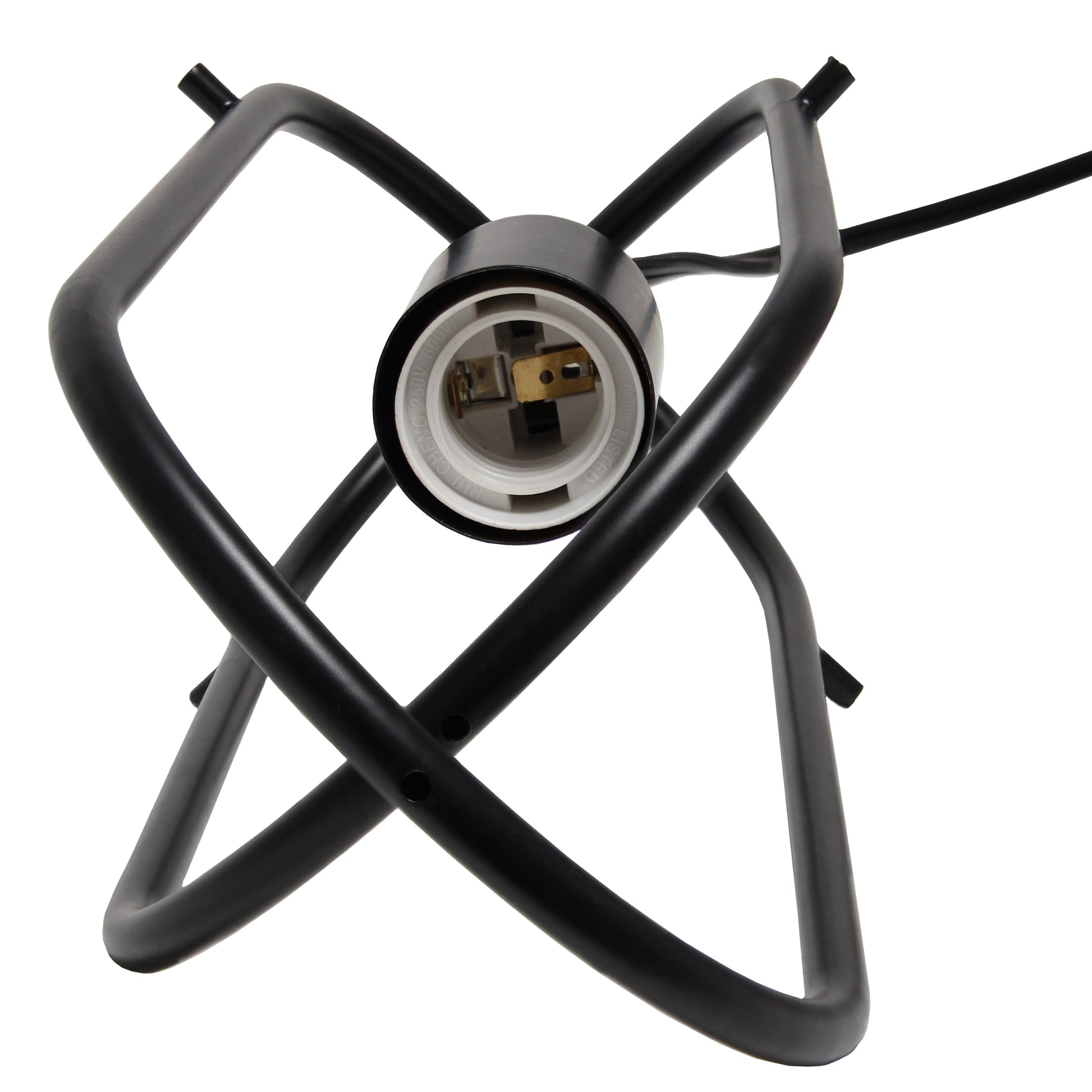 All The Rages Lalia Home Black Elongated Metal Pendant Light