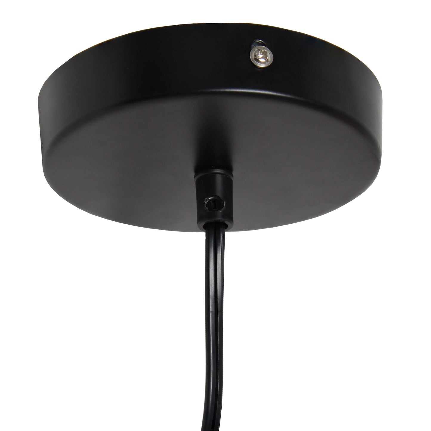 All The Rages Lalia Home Black Elongated Metal Pendant Light
