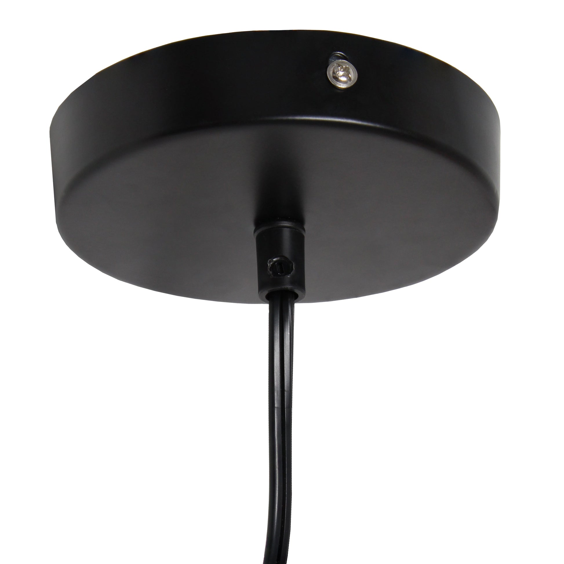 All The Rages Lalia Home Black Elongated Metal Pendant Light