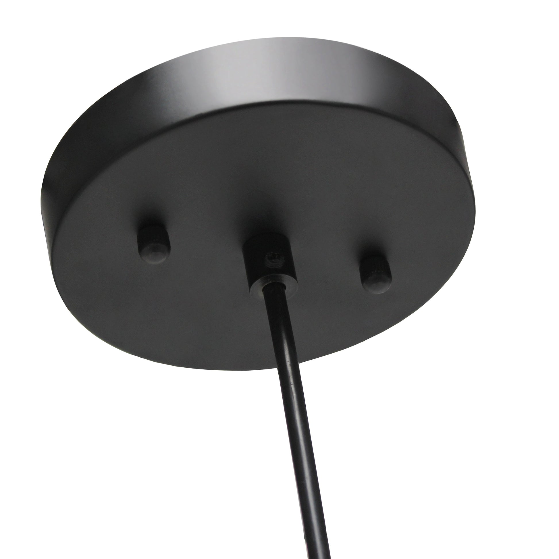 All The Rages Lalia Home Black Industrial Barn Pendant