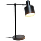 All The Rages Lalia Home Black Mid Century Modern Metal Table Lamp