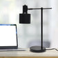 All The Rages Lalia Home Black Mid Century Modern Metal Table Lamp
