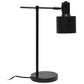 All The Rages Lalia Home Black Mid Century Modern Metal Table Lamp