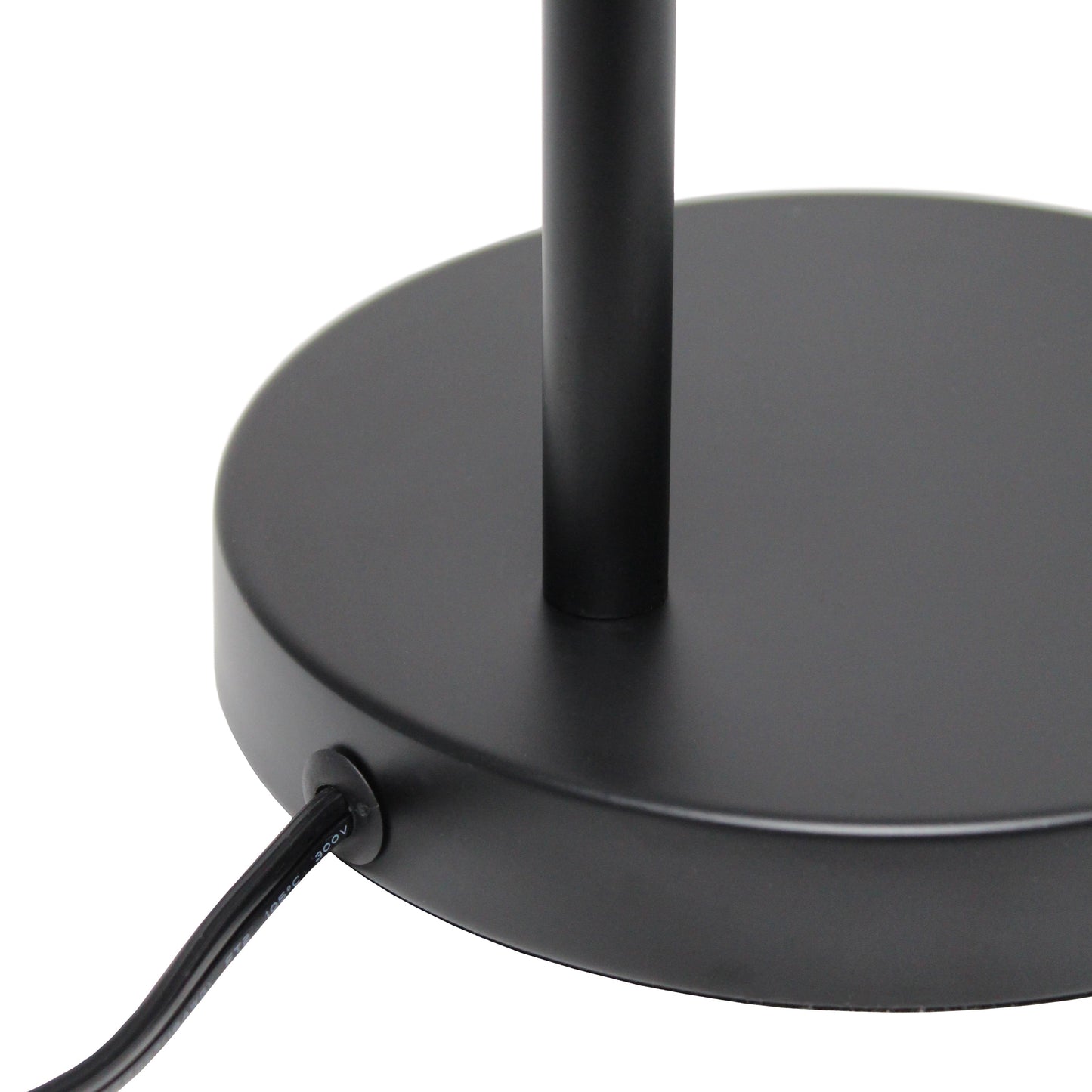 All The Rages Lalia Home Black Mid Century Modern Metal Table Lamp
