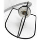 All The Rages Lalia Home Black Modern Metal Scroll Table Lamp