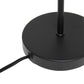 All The Rages Lalia Home Black Modern Metal Scroll Table Lamp