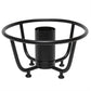 All The Rages Lalia Home Black Old World Globe Glass Table Lamp