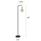 All The Rages Lalia Home Black Oslo Floor Lamp