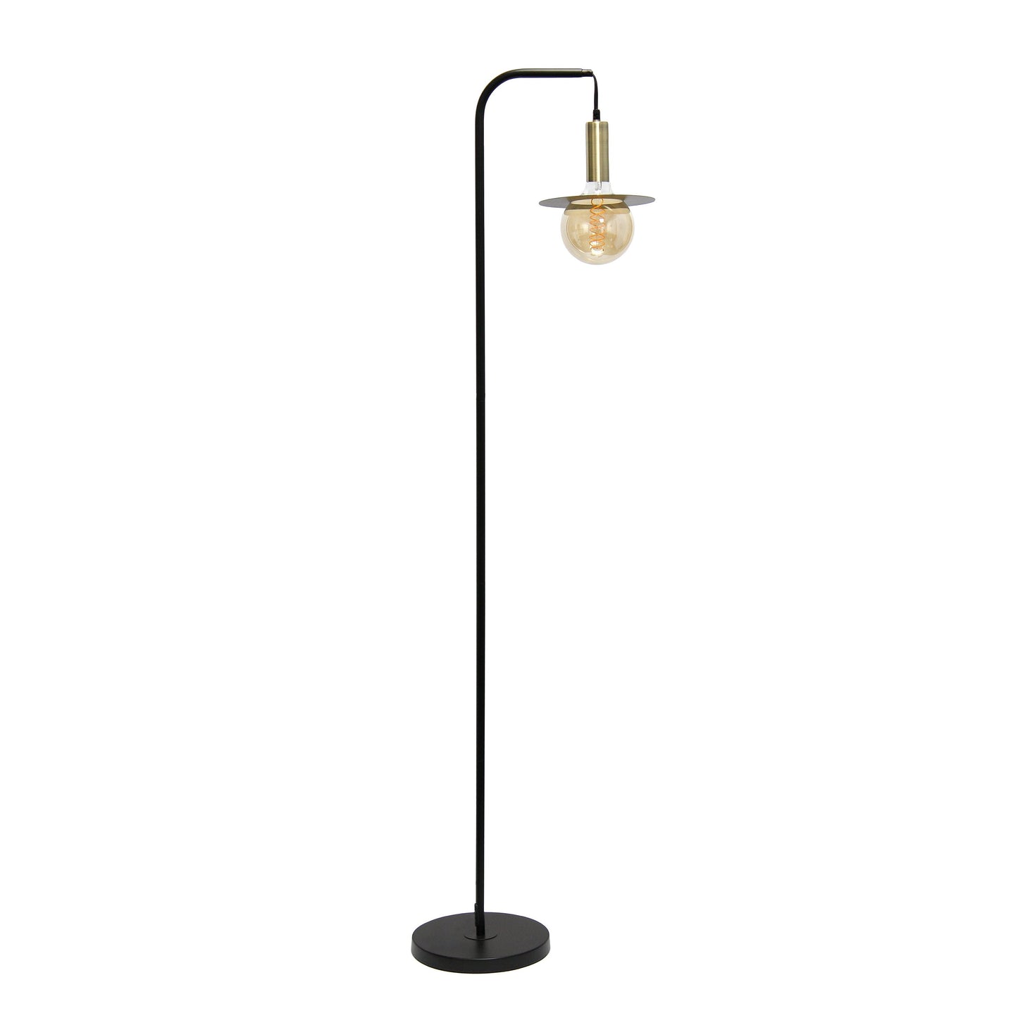 All The Rages Lalia Home Black Oslo Floor Lamp