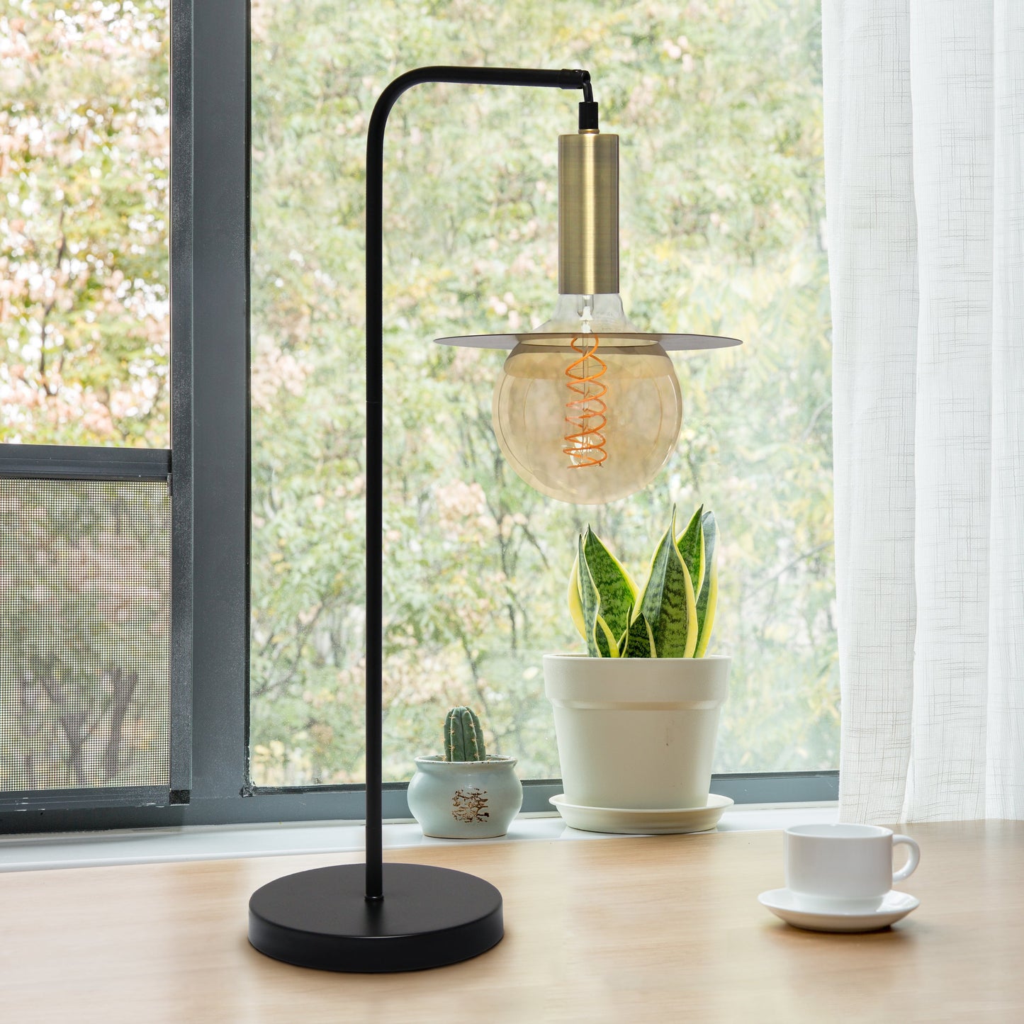 All The Rages Lalia Home Black Oslo Table Lamp