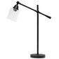 All The Rages Lalia Home Black Vertically Adjustable Table Lamp