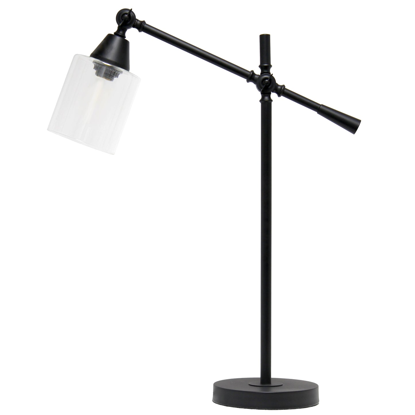 All The Rages Lalia Home Black Vertically Adjustable Table Lamp