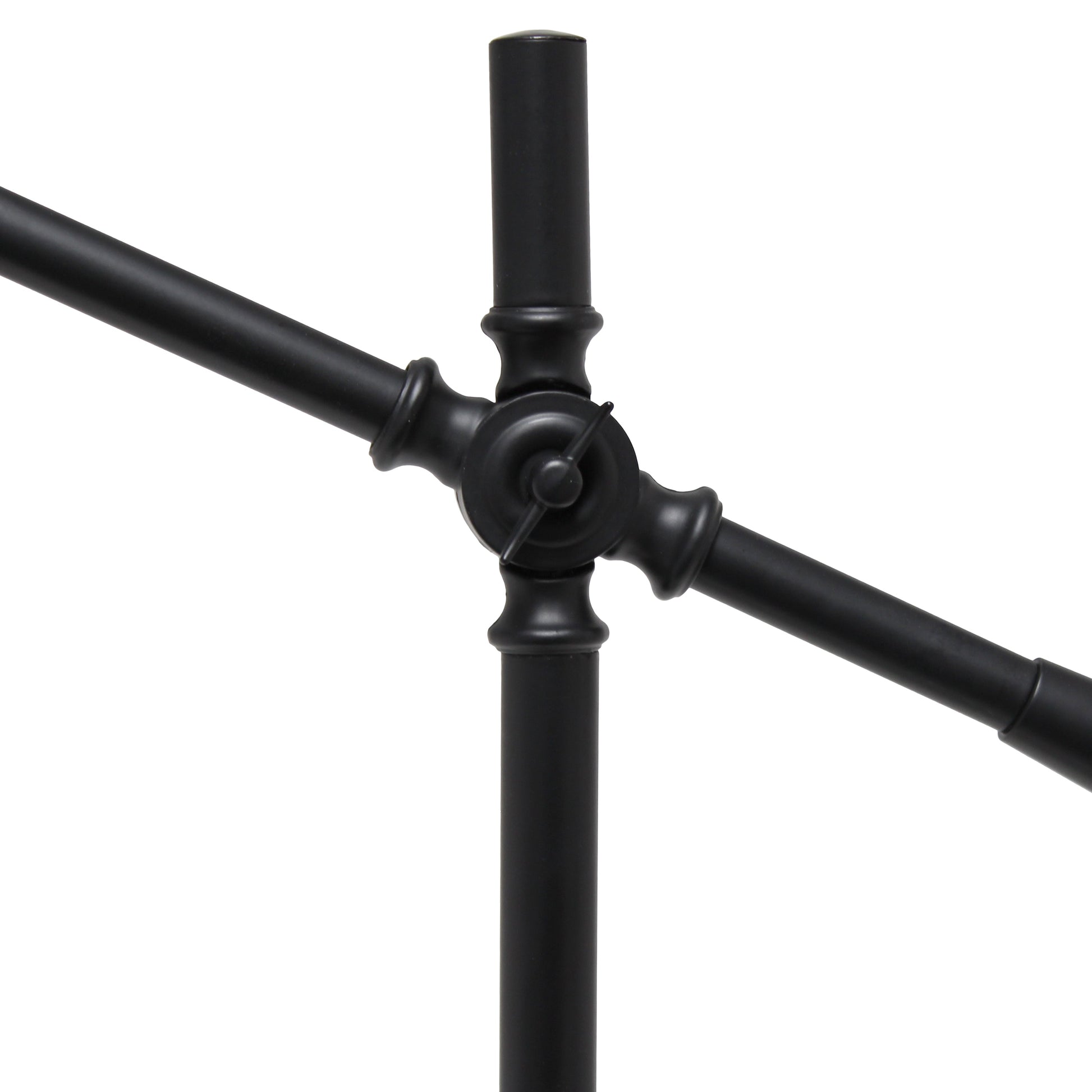 All The Rages Lalia Home Black Vertically Adjustable Table Lamp
