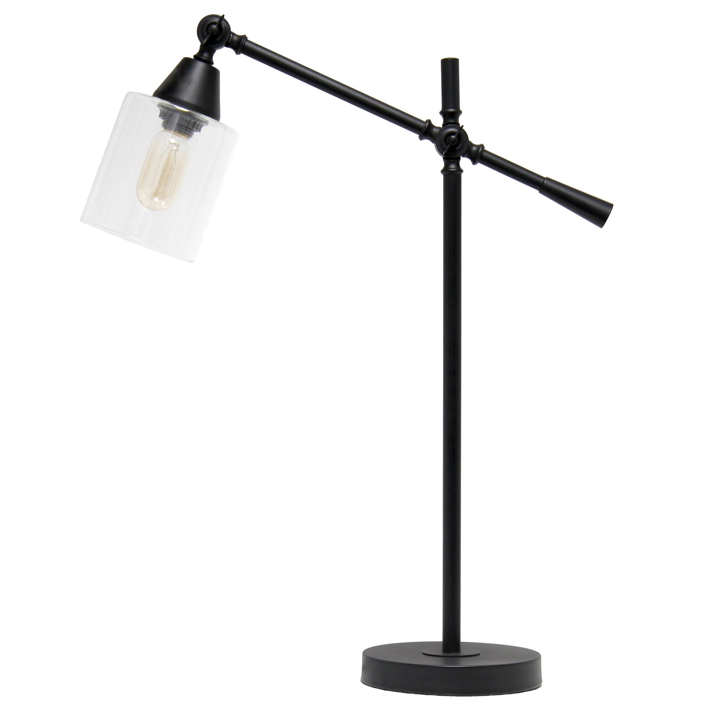 All The Rages Lalia Home Black Vertically Adjustable Table Lamp
