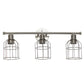 All The Rages Lalia Home Brushed Nickel 3-Light Industrial Wired Vanity Light