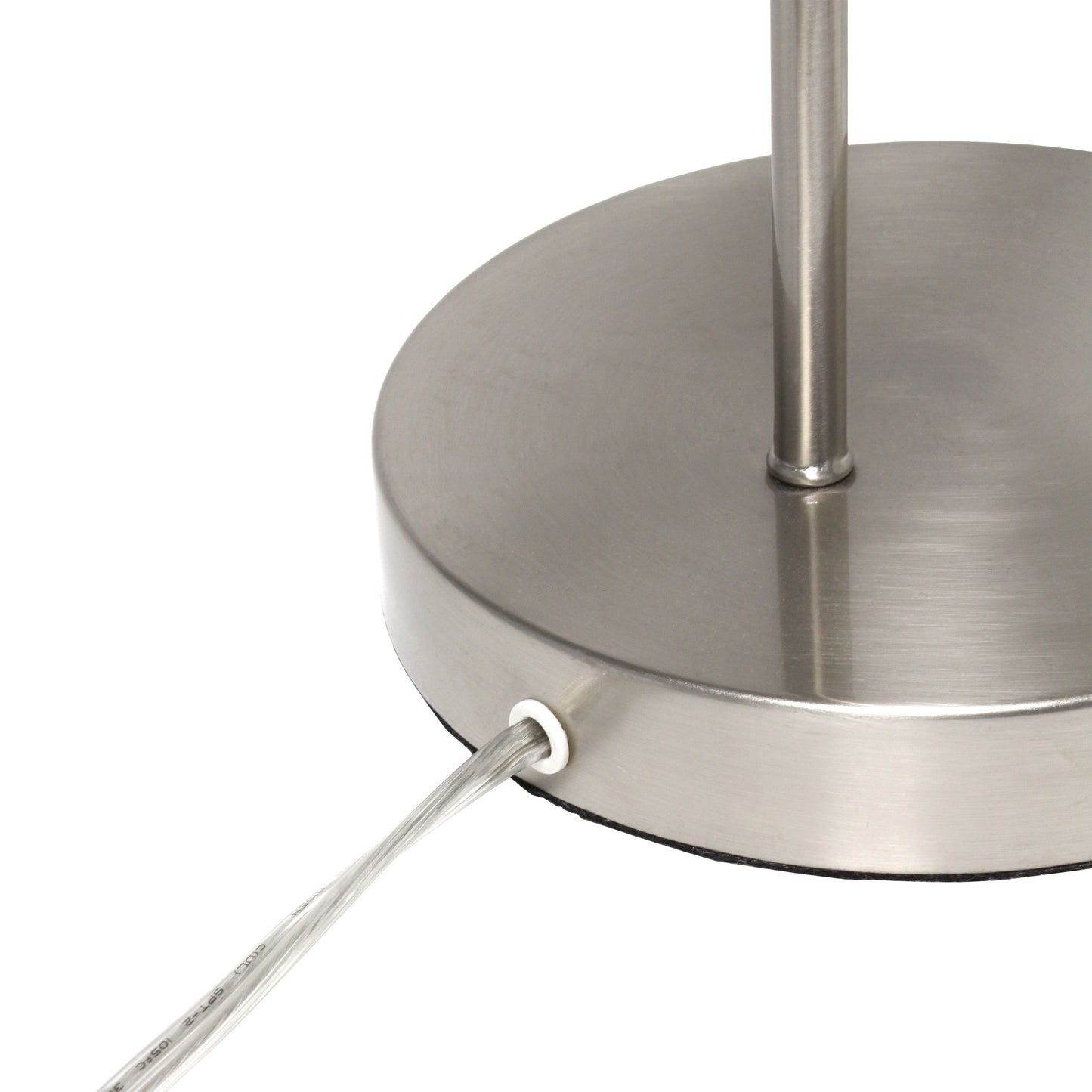 All The Rages Lalia Home Brushed Nickel Arched Metal Cage Table Lamp