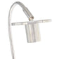 All The Rages Lalia Home Chrome Arched Metal Cage Table Lamp