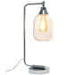 All The Rages Lalia Home Chrome Industrial Mesh Table Lamp
