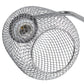 All The Rages Lalia Home Chrome Industrial Mesh Table Lamp