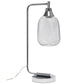 All The Rages Lalia Home Chrome Industrial Mesh Table Lamp