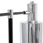 All The Rages Lalia Home Chrome Mid Century Modern Metal Table Lamp