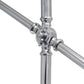 All The Rages Lalia Home Chrome Vertically Adjustable Table Lamp
