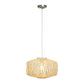All The Rages Lalia Home Circular Rattan Pendant Light
