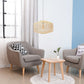 All The Rages Lalia Home Circular Rattan Pendant Light