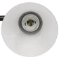 All The Rages Lalia Home Essentix Oil Rubbed Bronze 3-Light Vanity Light With Bell-Shaped Alabaster White Glass Shades