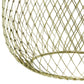 All The Rages Lalia Home Gold Industrial Mesh Table Lamp