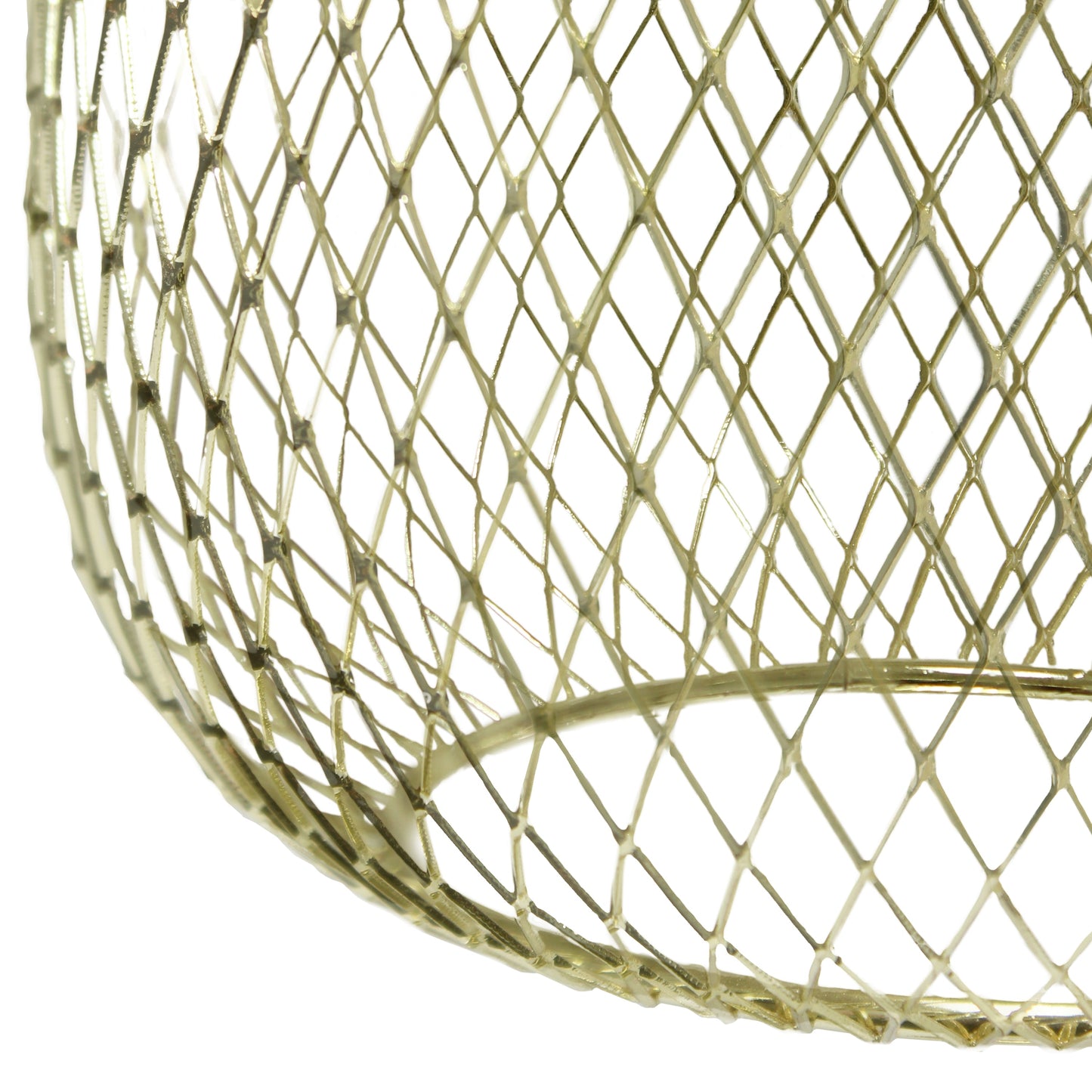 All The Rages Lalia Home Gold Industrial Mesh Table Lamp