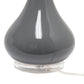 All The Rages Lalia Home Gray Droplet Table Lamp With Fabric Shade