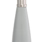 All The Rages Lalia Home Gray Stylus Table Lamp With White Fabric Shade